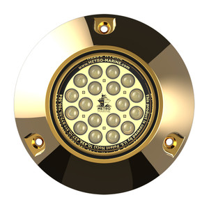 Metro Marine High-Output Submersible Underwater Light w/Intelligent Monochromatic LED's - White, 45&deg; Beam - F-BMR1-W3-45