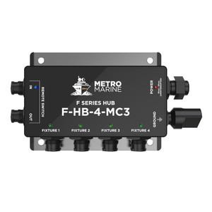 Metro Marine Single Color Hub - 4 Outputs - F-HB-4-MC3