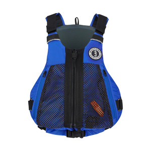 Mustang Trident Foam Vest - S/M - Blue - MV716002-131-S/M