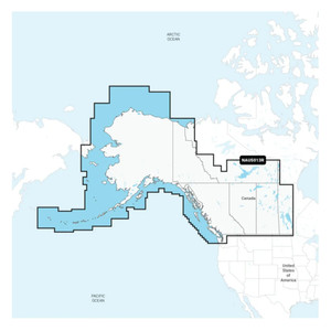 Navionics NAUS013R - Canada, West &amp; Alaska - Navionics+ - 010-C1467-30