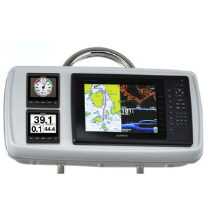 NavPod GP2170-06 SystemPod Pre-Cut f/Garmin 1020/1020xs/1040xs & 2 Instruments f/12" Wide Guard - GP2170-06