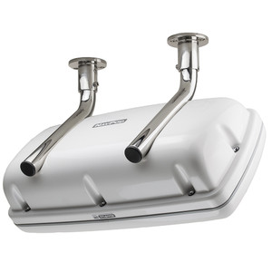 NavPod SystemPod Pre-Cut f/Simrad NSS9 evo&sup3; &amp; B&amp;G Zeus&sup3; 9 &amp; 1 Instrument - 3.6" Hole f/9.5" Wide Guard - GP1040-05
