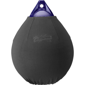 Polyform Elite Boat Fender Cover f/A-3 - Ball Style - Graphite - EFC-A3 GRAPHITE