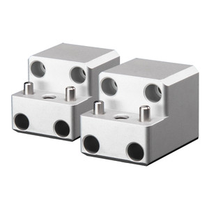 PTM Watersports Board Rack Mount - 4 Bolt - Silver - Pair - P13168-1400TEBCL