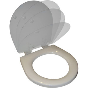 Raritan Soft Close Household Style Seat &amp; Cover - White - 1245SC