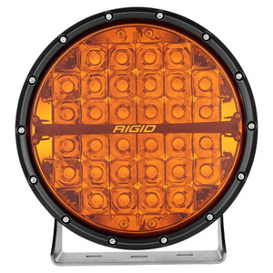 RIGID Industries 360-Series Amber Pro 9" Offroad Spot Beam w/Amber Backlight Pod - Single - 36522