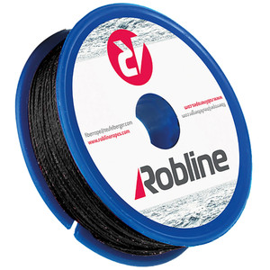 Robline Waxed Whipping Twine - 0.8mm x 40M - Black - TYN-08BLKSP
