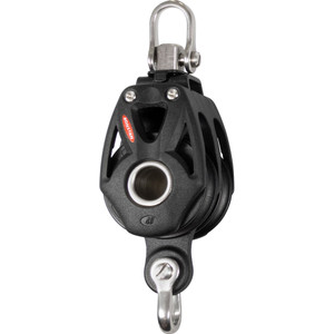 Ronstan Series 40 Orbit BB Double Block w/Becket &amp; Swivel Shackle - RF48210