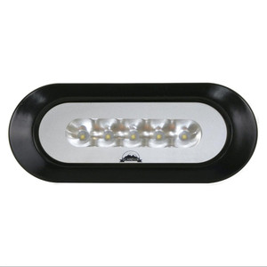 Scandvik Flush Mount Spreader Light - Black - 41356P