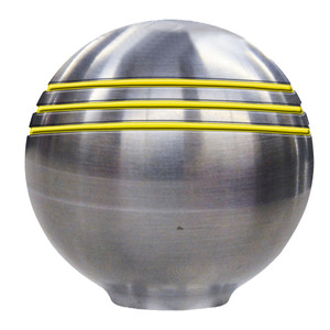 Schmitt Marine Throttle Knob - 1-7/8" - Gold Grooves - 50048