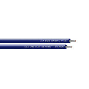 Sea-Dog 18 AWG Dark Blue Primary Wire - 500' - 8018067