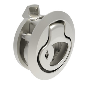 Southco Push To Close Latch - Medium - Stainless Steel - Electropolished - M1-74-8