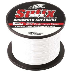 Sufix 832&reg; Advanced Superline&reg; Braid - 20lb - Ghost - 1200 yds - 660-320GH