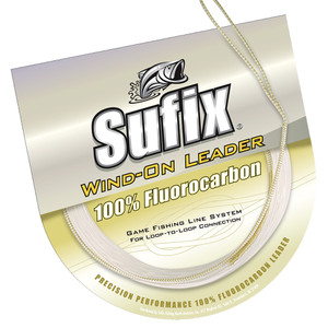 Sufix Wind-On 100% Clear Fluorocarbon Leader - 150lb - 11 yds - 700-150F