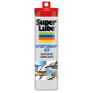 Super Lube Sportsman's Kit Synthetic Lubricants w/Oil, Grease, Cleaning Cloth &amp; Foam Swabs - 11520