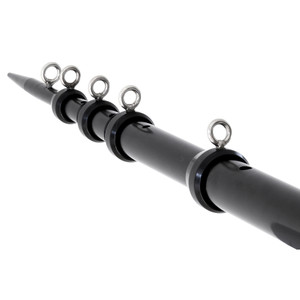 Tigress XD Telescoping Aluminum Outrigger Poles - 18' - 1-1/2" OD - Black - 88925-1
