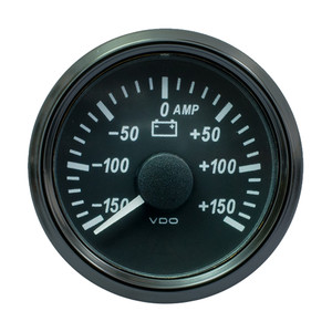 VDO SingleViu 52mm (2-1/16") Ammeter - 150 AMP  - A2C3833060030