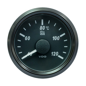 VDO SingleViu 52mm (2-1/16") Hydraulic Oil Temp. Gauge - 120&deg;C - 291-22 Ohm - A2C3833510030