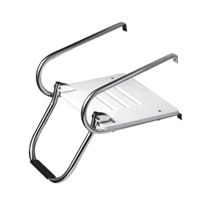 Whitecap White Poly Swim Platform w/Ladder f/Inboard/Outboard Motors - 67903