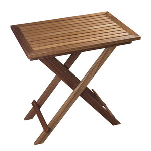 Whitecap Folding Slat Table - Teak - 63058