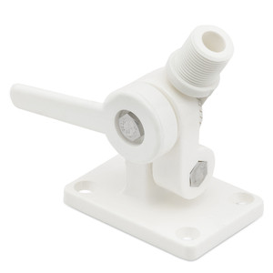 Whitecap Nylon Ratchet Mount - White - S-1805