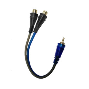 Audiopipe 1m/2f Y-splitter Superflex Rca Cable (10 Pack) - BMV-BLS-YM-2F