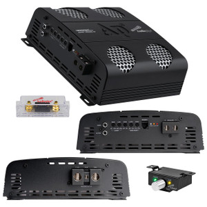 Audiopipe Full Range Class-d Monoblock Amplifier 3000w Rms - APHF-3000D-H2