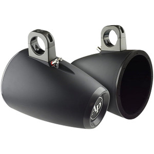 Audiopipe Marine 10" Wakeboard Tower (empty) Speaker Enclosures - Black (pair) - APMP-1000ETW