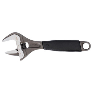 Bahco 12" Ergo Central Nut Wide Opening Jaw Adjustable Wrench With Rubber Handle - 9035 R US
