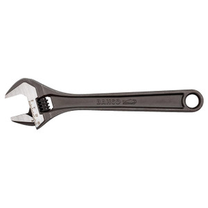 Bahco 12" Slim Head Adjustable Wrench With Black Phosphate Finish - 8073 R US