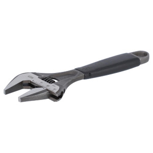 Bahco 6" Ergo Central Nut Wide Opening Jaw Adjustable Wrench With Rubber Handle - 9029 R US