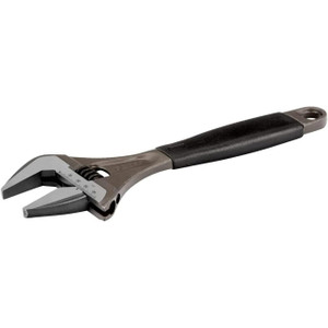 Bahco 8" Bigmouth Ergo Central Nut Wide Opening Adjustable Wrenches With Rubber Handle - 9031 R US