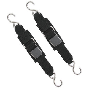 Boatbuckle Stainless Steel Kwik Lok Transom Tie-down (pair) - F12066