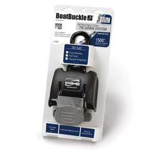 Boatbuckle Stainless Steel Retractable Bow Tie-down (each) - F14393