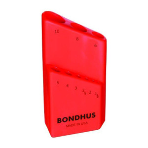 Bondhus Metric Replacement Hex Key Case - 1.5mm To 10mm (holds 9 Tools) - 18099