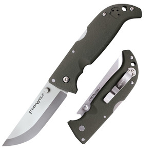 Cold Steel 3-1/2" Folding Pocket Knife (od Green) - CS-20NPF