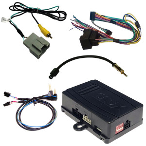 Crux Radio Replacement Interface With Swc And Factory Rvc Retention For '10-17 Gm Lan 29 Bit Vehicl - SWRGM-49N