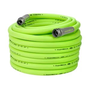 Flexzilla Garden Hose 5/8" X 100' 3/4" - 11 1/2 Ght Fittings Zillagreen - HFZG5100YW