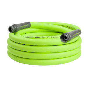 Flexzilla Garden Hose 5/8" X 25' 3/4" - 11 1/2 Ght Fittings Zillagreen - HFZG525YW