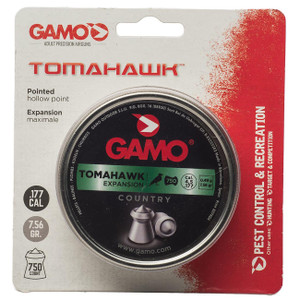 Gamo .177cal Pointed Hollow Point Lead Pellets - 7.56 Grain (750 Count) - 6322544CP-C54