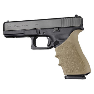 Hogue Handall Beavertail Grip Sleeve For Full Size Glock Gen 1 2 & 5 (flat Dark Earth) - 17023
