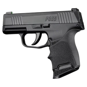 Hogue Handall Beavertail Grip Sleeve For Sig Sauer P365/p365-380 (black) - 18700