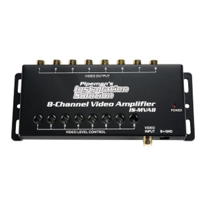 Installation Solution 1 In - 8 Out Channel Video Amplifier - ISMVA8
