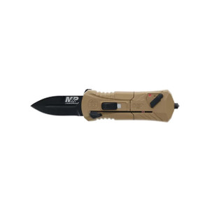 M&p Spear Point 2" Otf Spring Assisted Open Knife (fde) - 1237421