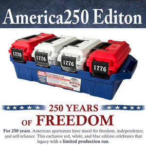 Mtm 1776 - 250th Limited Edition Multi-can Ammo Crate With (4) 30 Caliber Ammo Cans - AC4C1776
