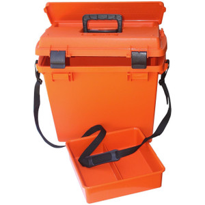 Mtm Sportsmens Plus Utility Dry Box Oring Sealed 19x13x15.1in Orange - SPUD7-35