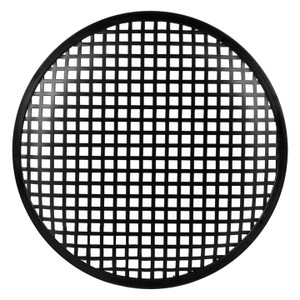 Nippon Black Plastic Waffle Grill: 10" (each) - GR10