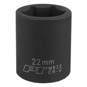 Performance Tool 1/2 Drive 6-point Impact Socket 22mm