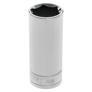 Performance Tool 1/2" Drive 6-point Metric 23mm Deep Socket
