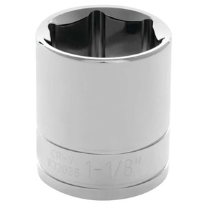 Performance Tool 1/2" Drive 6-point Sae 1-1/8" Socket